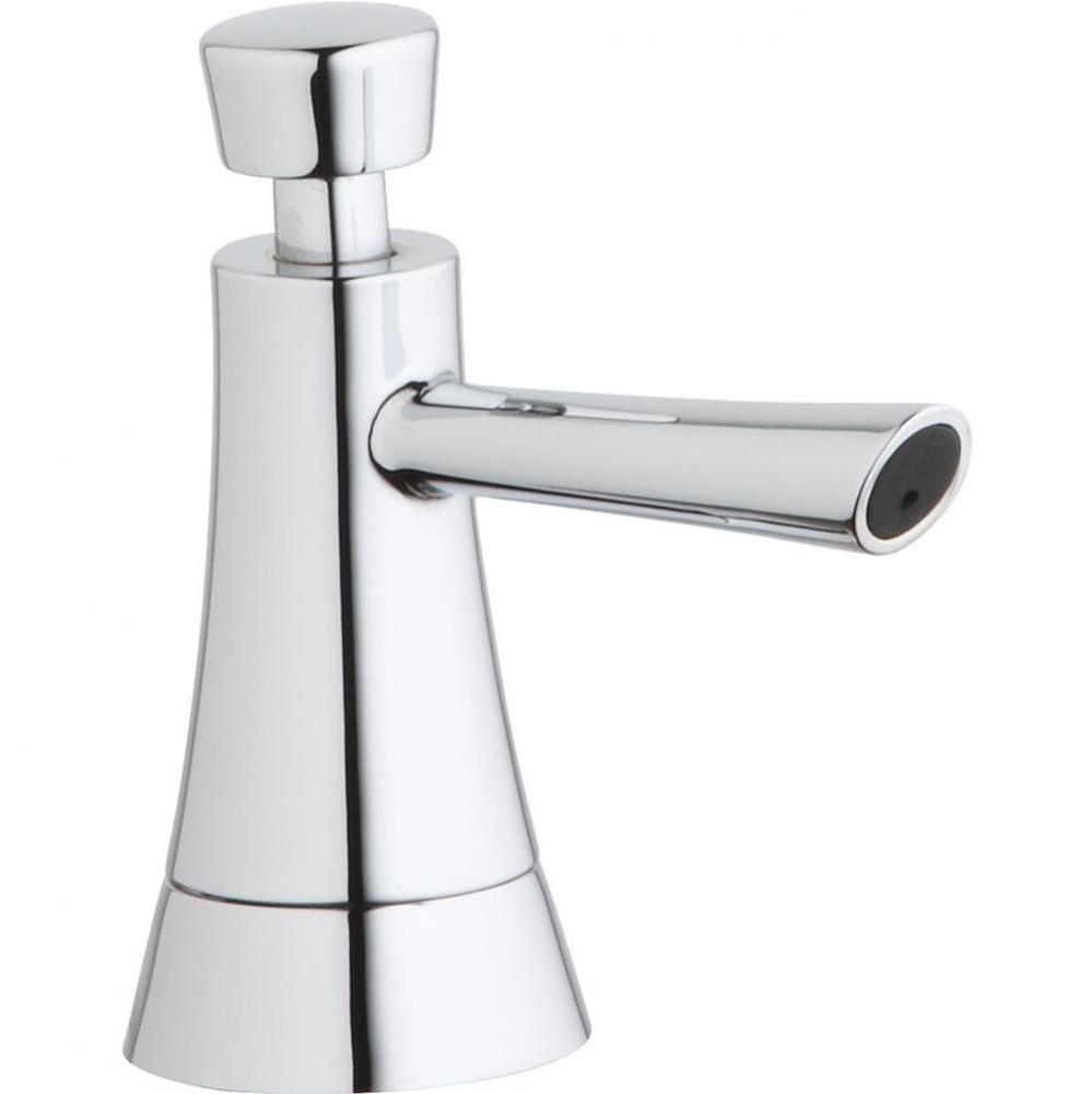 2'' x 4-3/4'' x 3'' Soap / Lotion Dispenser, Chrome (CR)