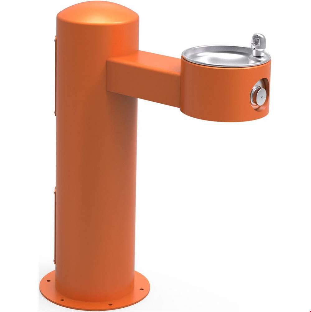 Outdoor Fountain Pedestal Non-Filtered Non-Refrigerated, Orange