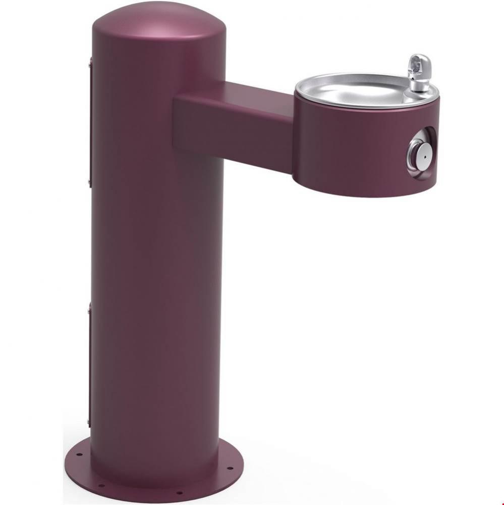 Outdoor Fountain Pedestal Non-Filtered Non-Refrigerated, Purple