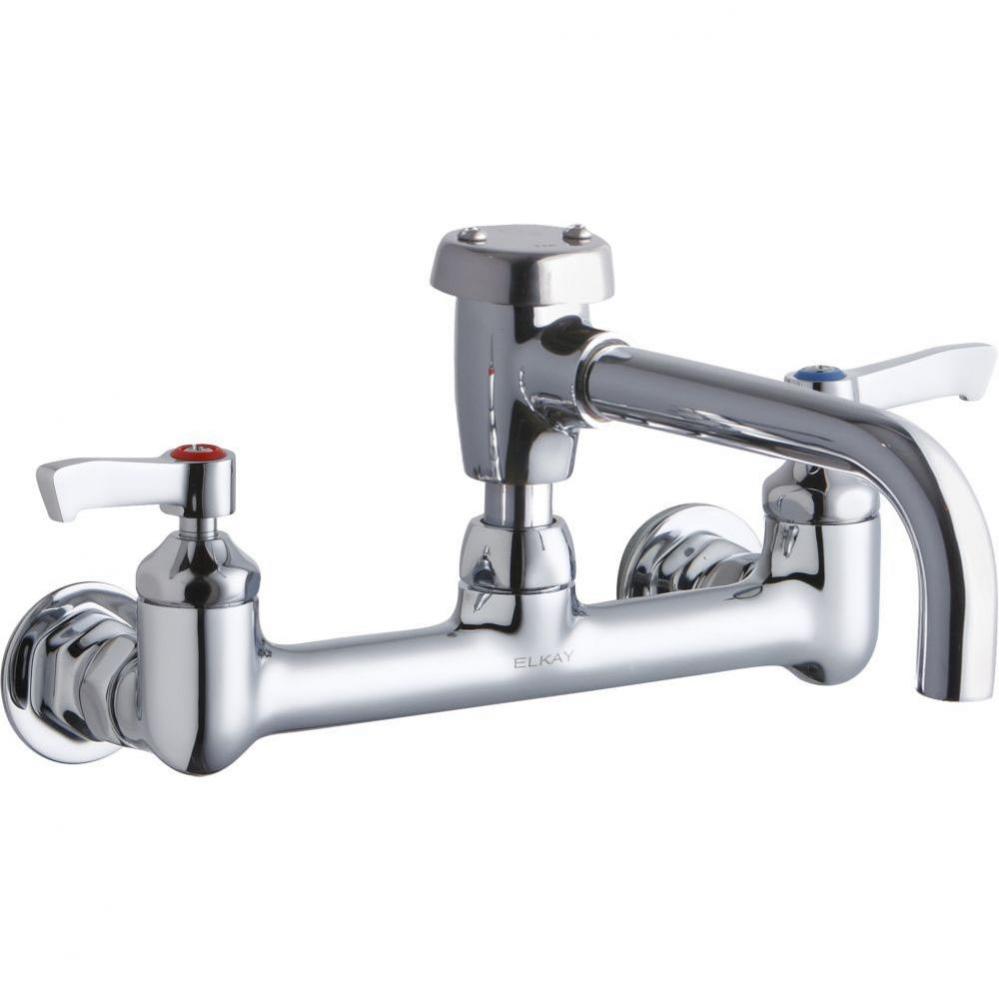 Service/Utility 8'' Centerset Wall Mount Faucet w/7'' Vented Spout 2'&apo