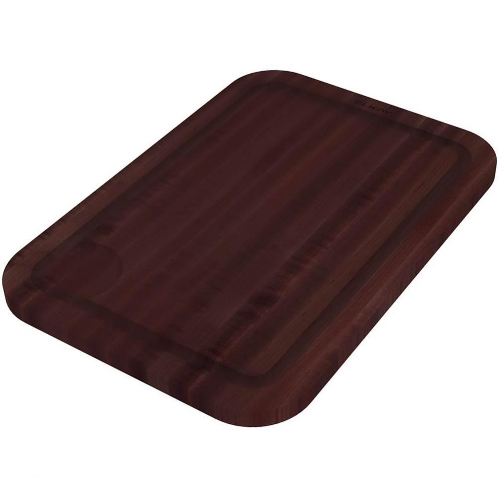 Hardwood 14-1/2'' x 17-5/16'' x 1'' Cutting Board