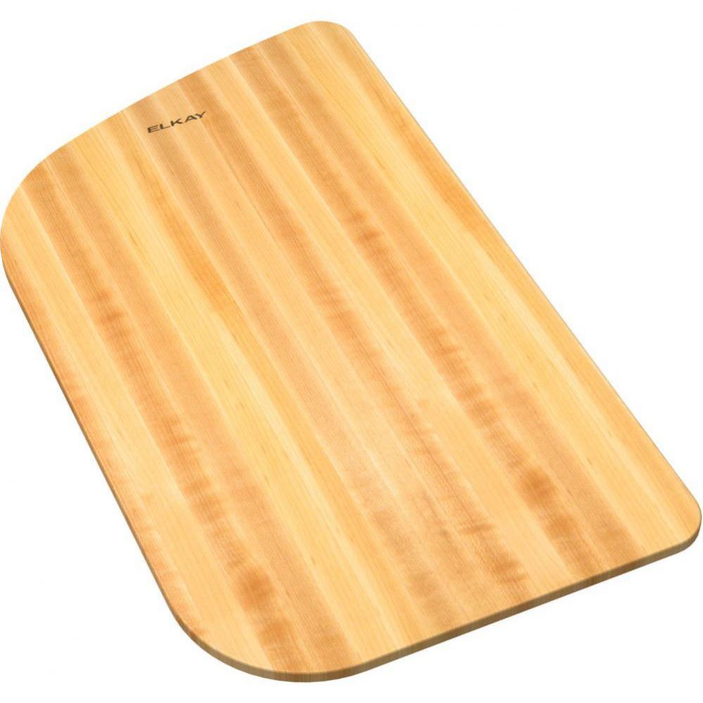 Hardwood 12'' x 19-3/4'' x 1'' Cutting Board - (Top mount installati