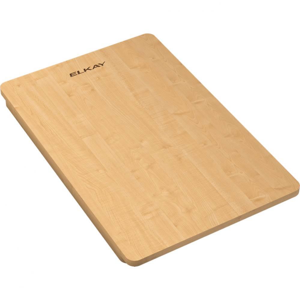 Hardwood 12-1/2'' x 18'' x 1-1/2'' Cutting Board