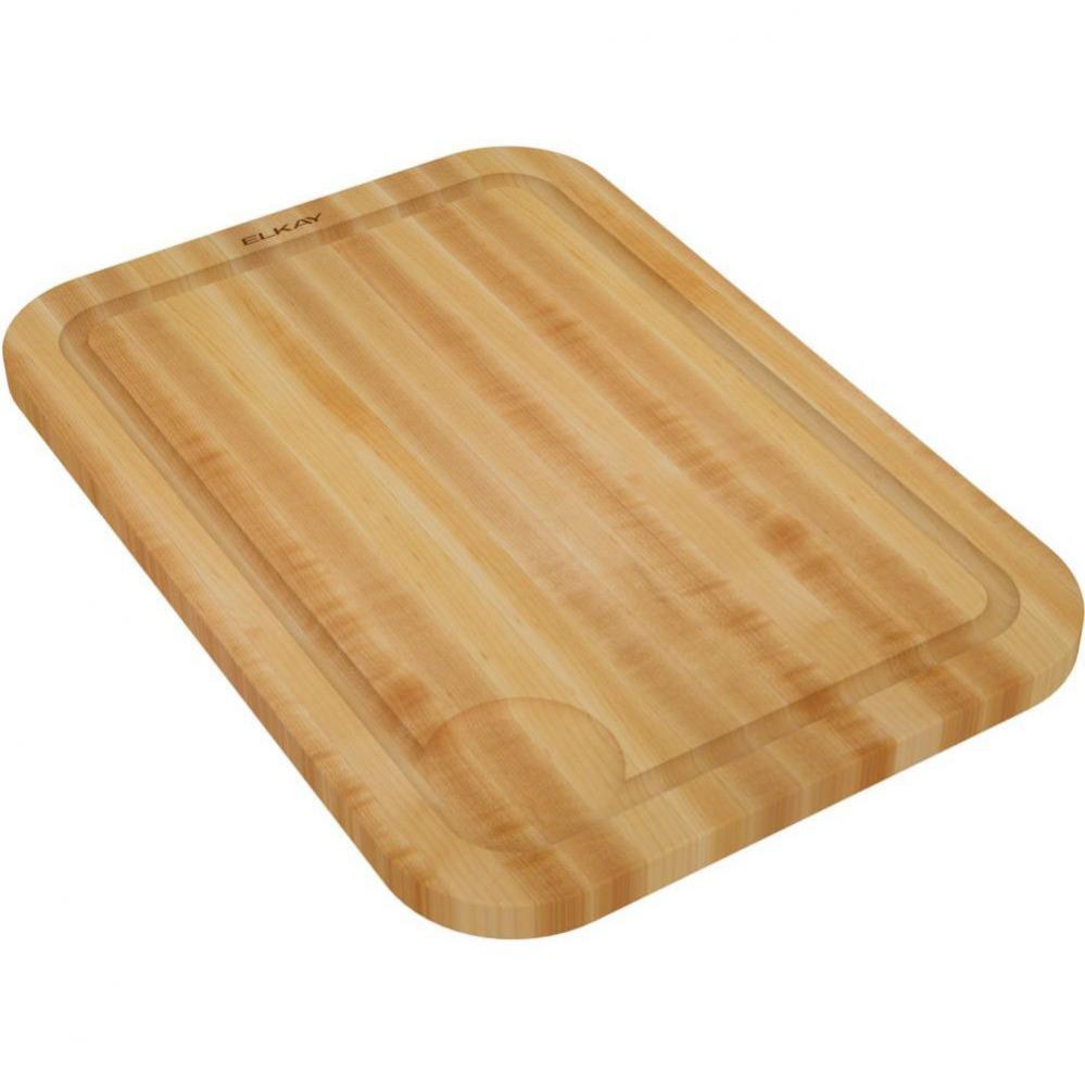 Hardwood 17-5/8'' x 12-1/4'' x 1'' Cutting Board