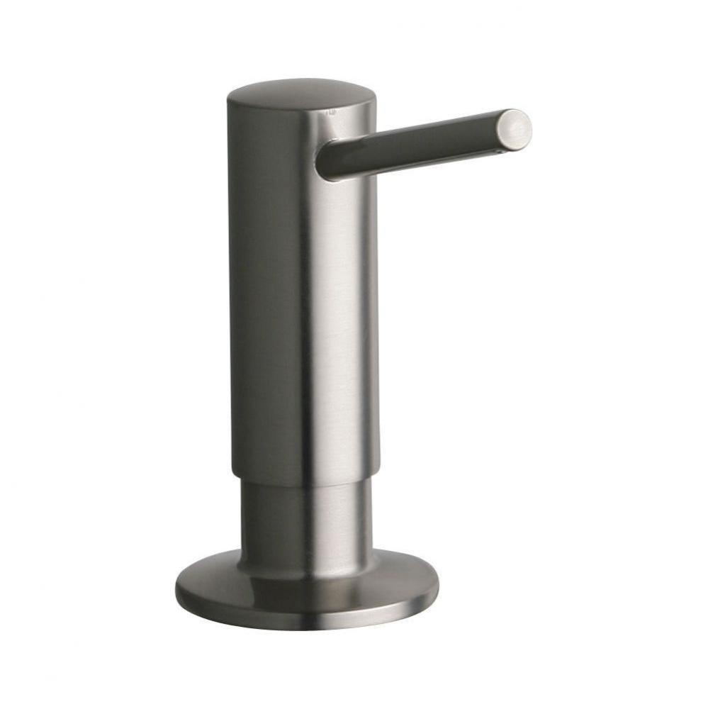 Gourmet 2'' x 4-5/8'' x 3-5/8'' Soap / Lotion Dispenser, Brushed Nic