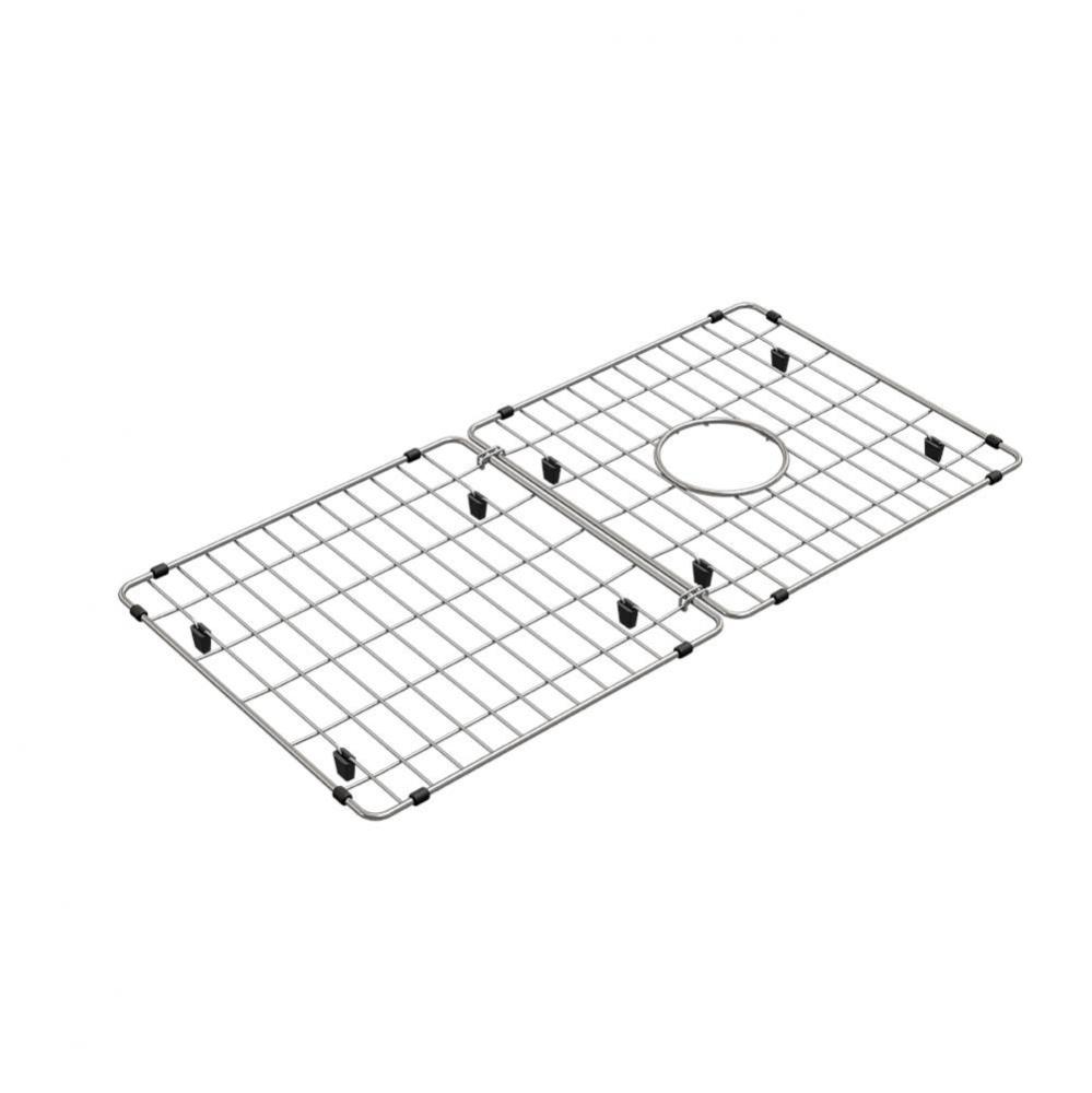 Stainless Steel 30-1/4'' x 15'' x 1-3/8'' Bottom Grid