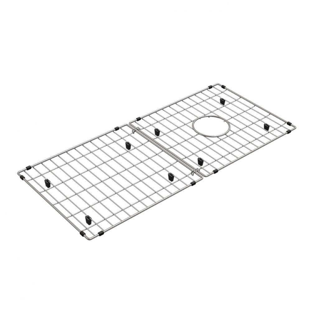 Stainless Steel 33-1/4'' x 15'' x 1-3/8'' Bottom Grid