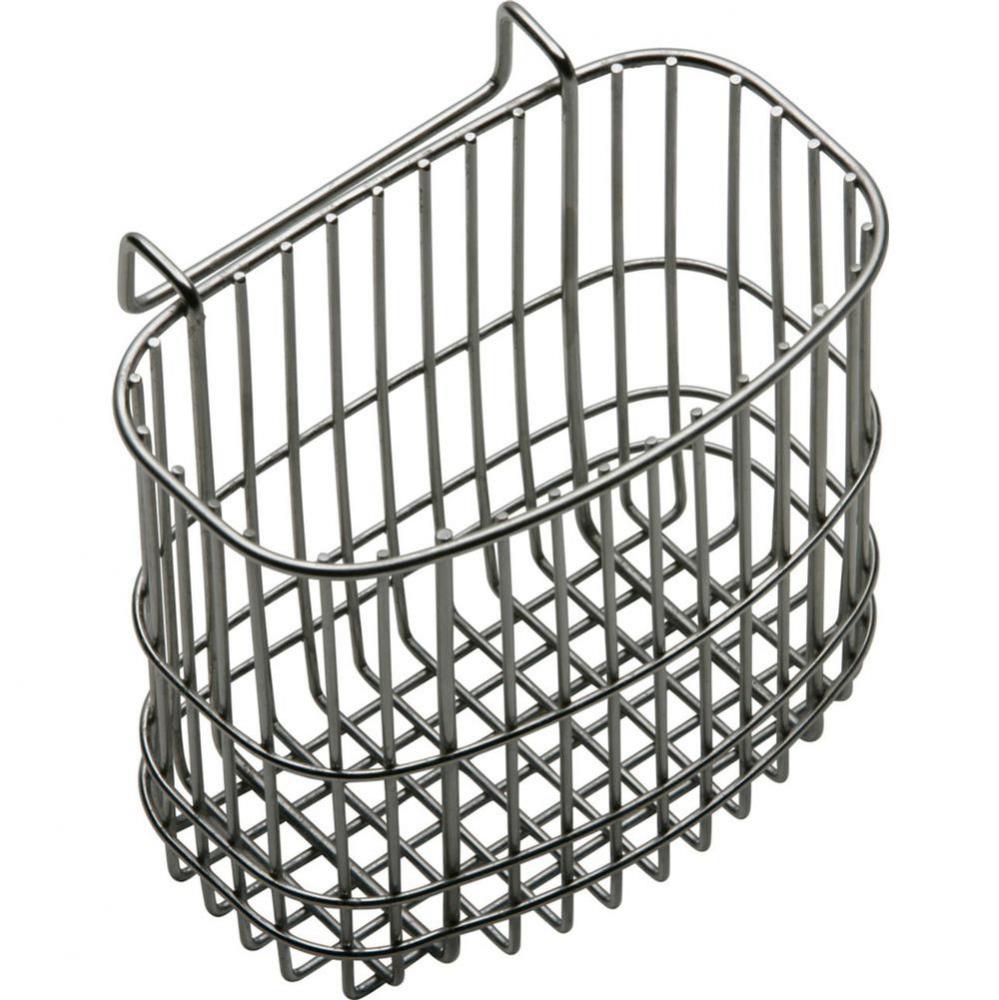 Stainless Steel 3-1/2'' x 5-1/8'' x 4-3/8'' Utensil Caddy