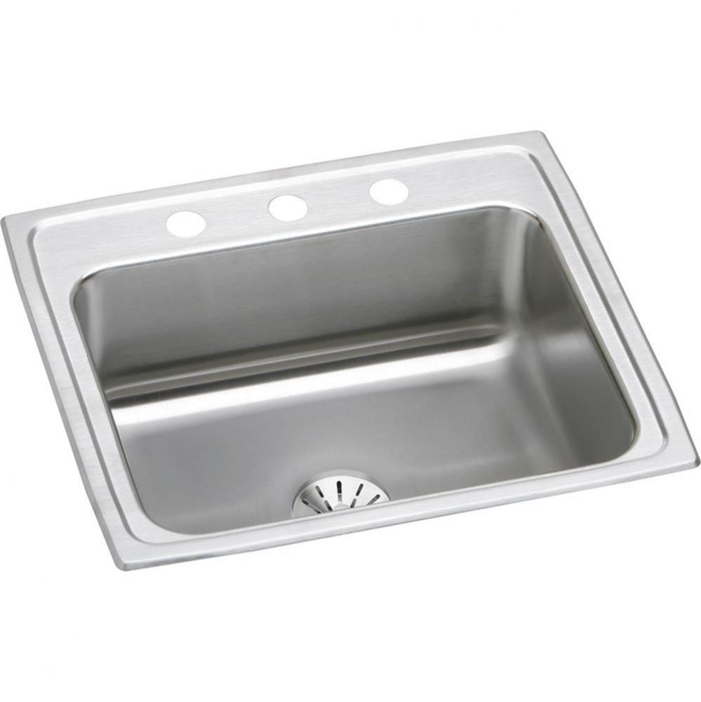 Lustertone Classic Stainless Steel 22'' x 19-1/2'' x 7-5/8'', Single