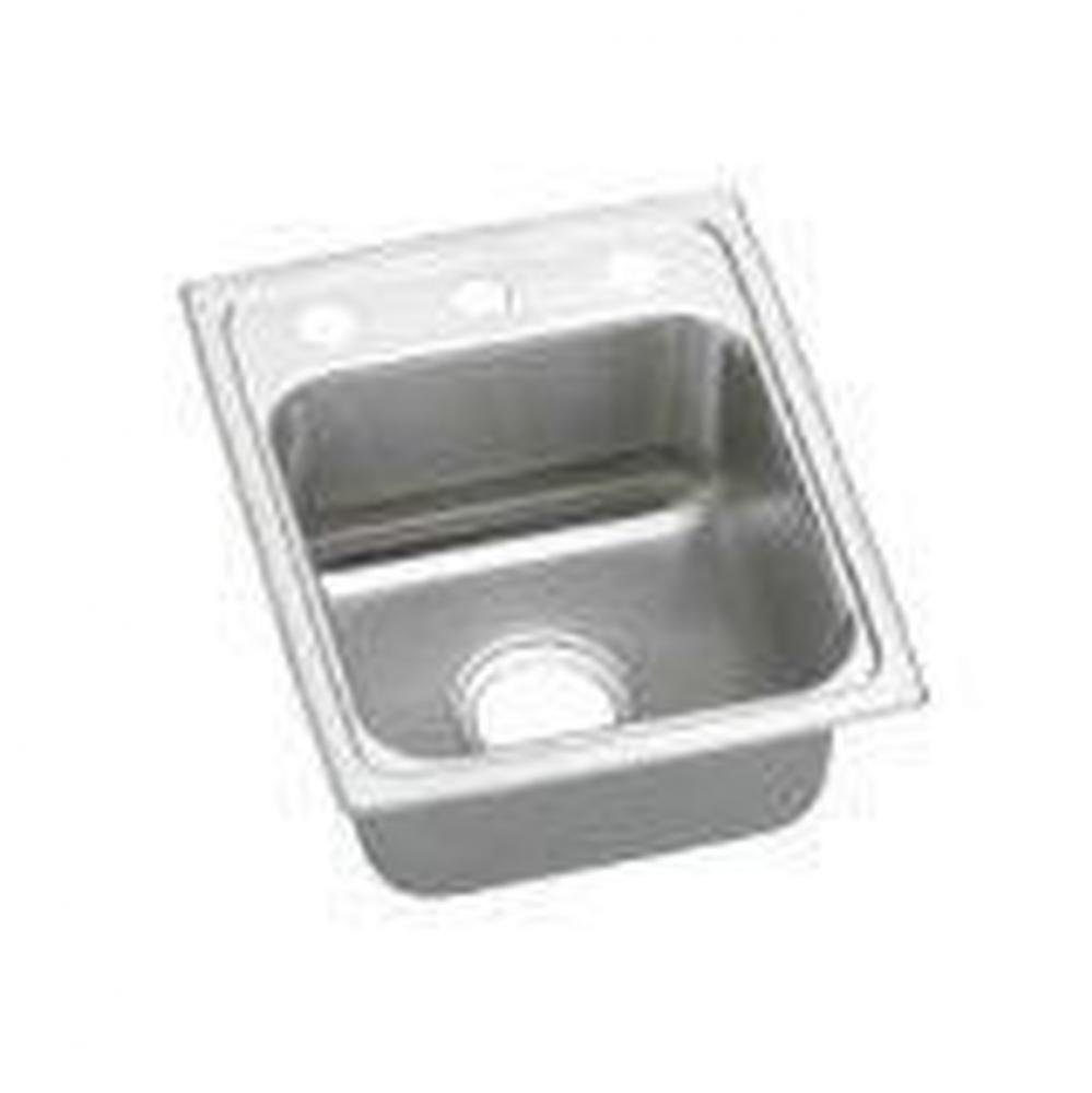 18 Gauge 13'' X 16'' X 5.5'' Single Bowl Kitchen Sink