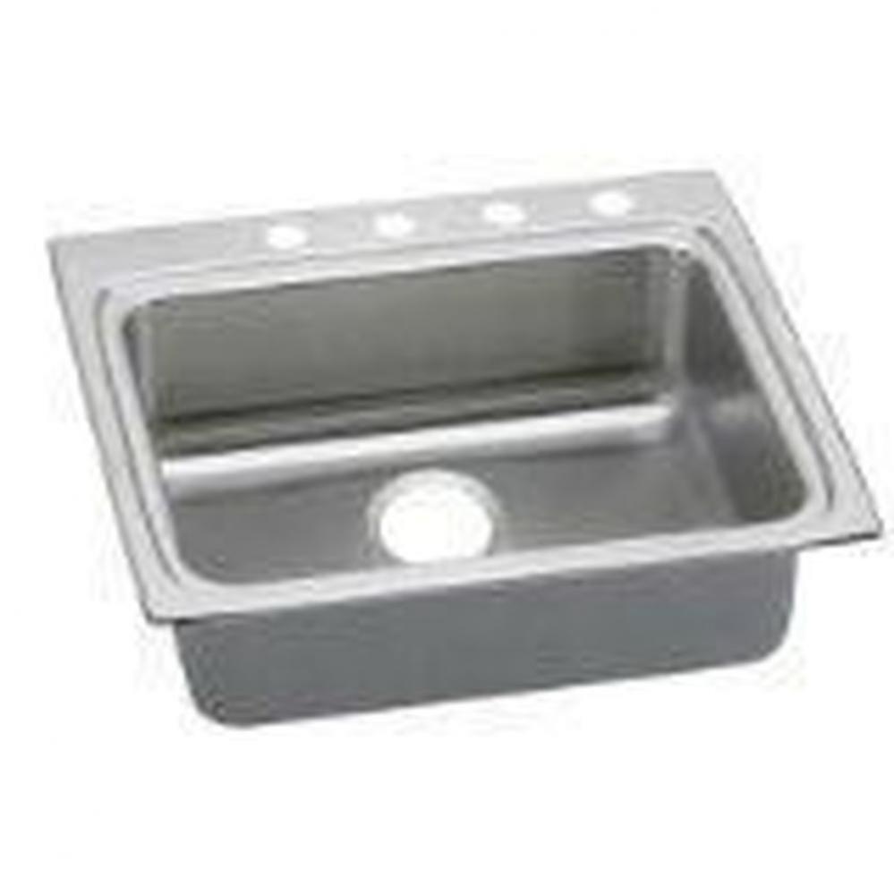 18 Gauge 25'' X 22'' X 6'' Single Bowl Kitchen Sink