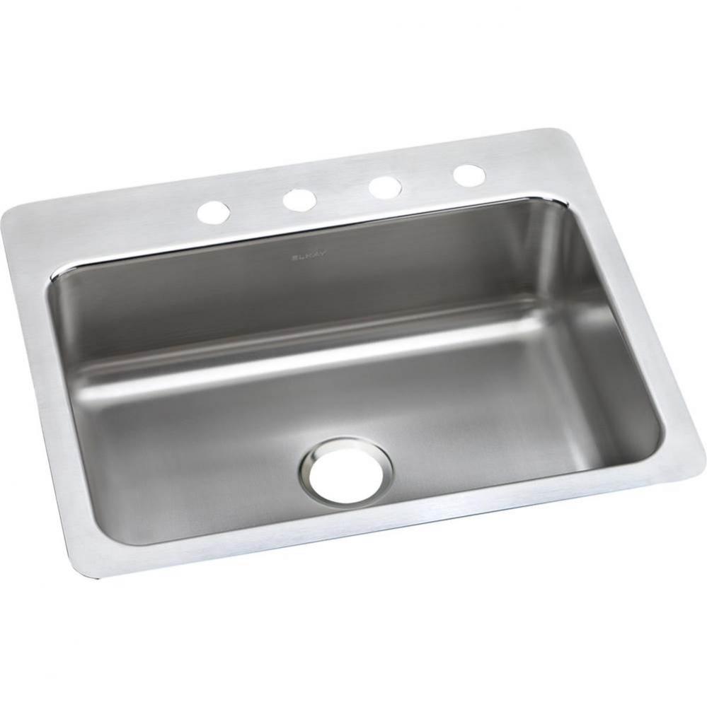 Lustertone Classic Stainless Steel 27'' x 22'' x 8'', Single Bowl Du