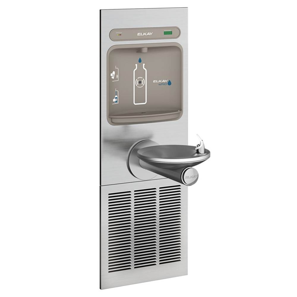 ezH2O Bottle Filling Station with Integral SwirlFlo® Fountain Refrigerated Filtered Refrigera