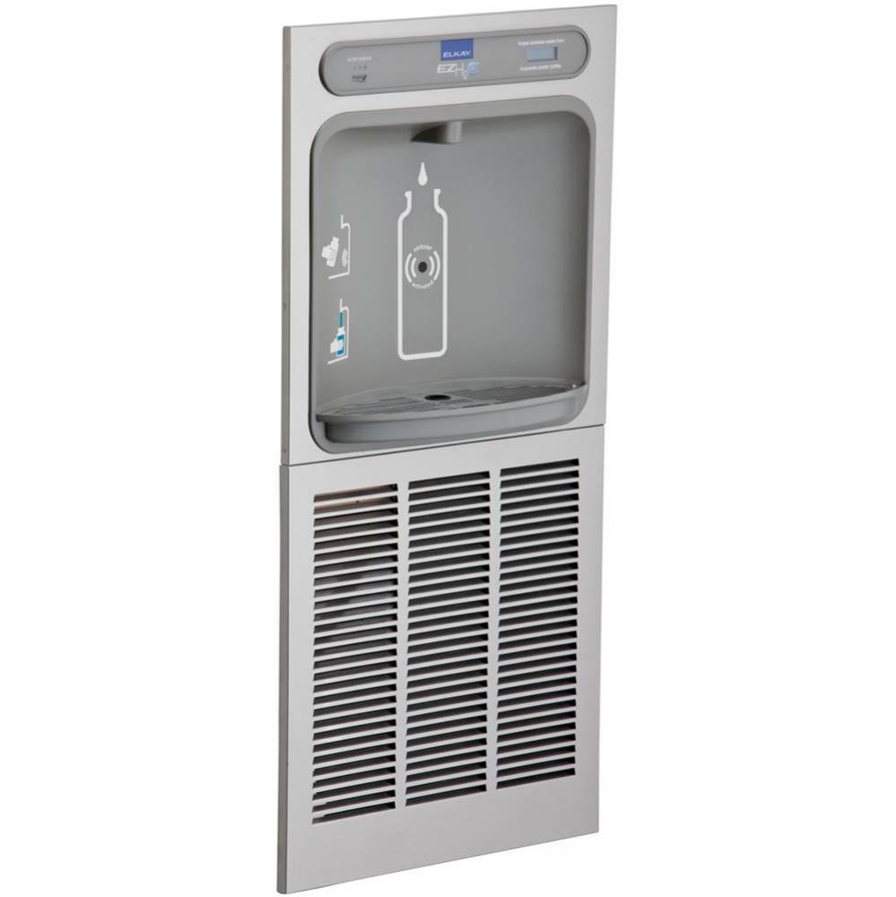 ezH2O In-Wall Bottle Filling Station, High Efficiency Filtered Refrigerated Stainless