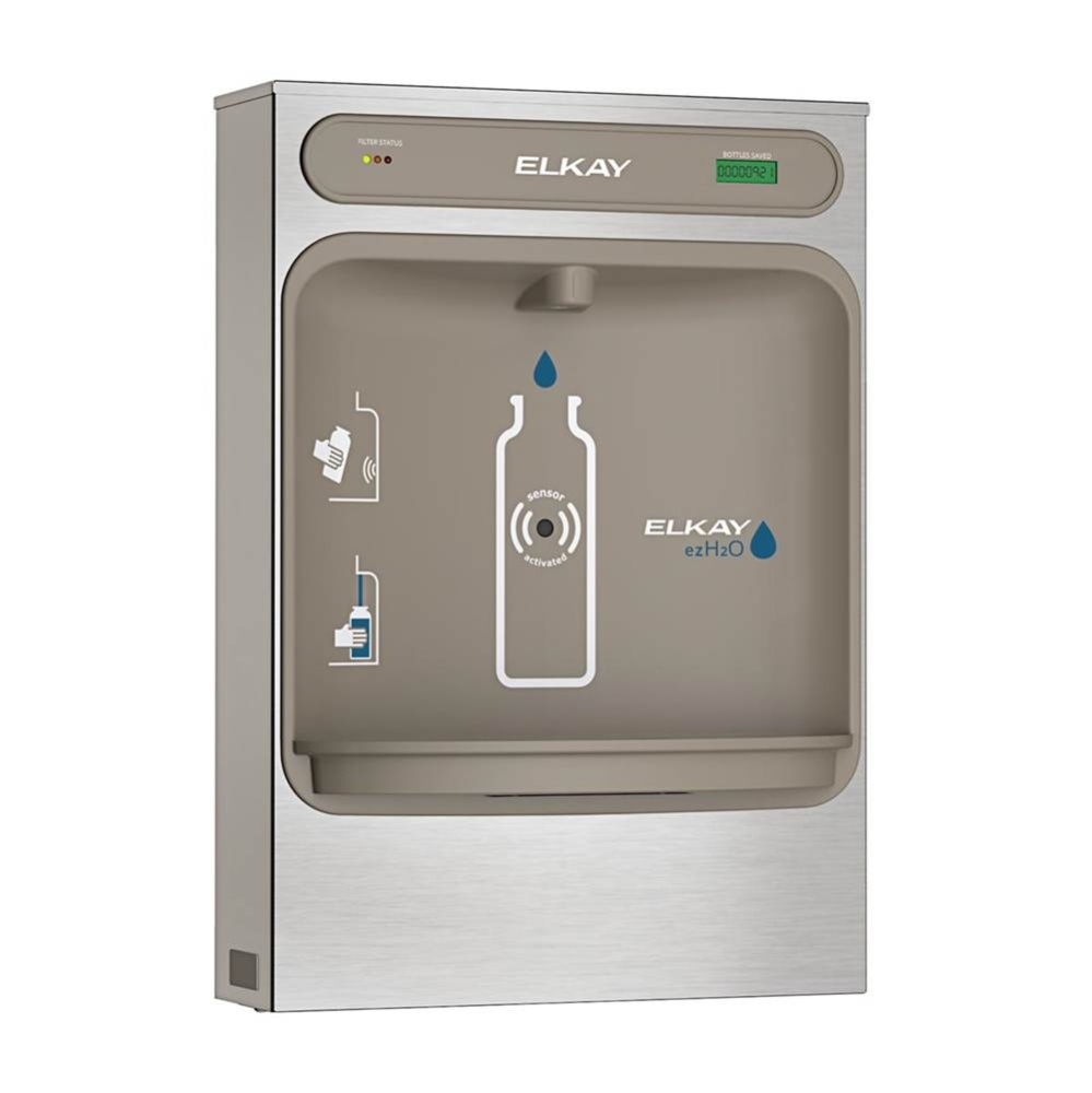 ezH2O Bottle Filling Station Surface Mount Filtered Non-Refrigerated Stainless