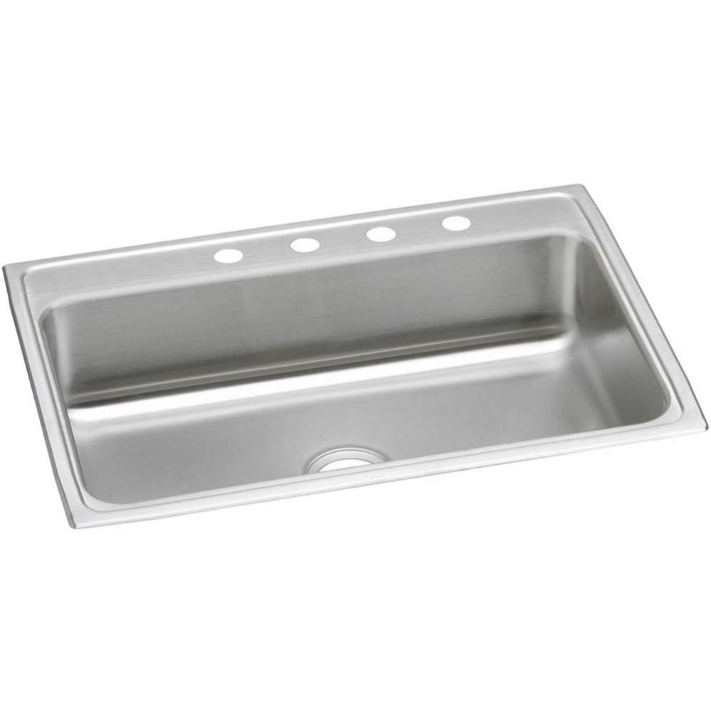 Celebrity Stainless Steel 31'' x 22'' x 7-1/8'', 1-Hole Single Bowl