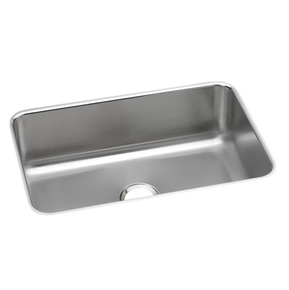 Dayton Stainless Steel 26-1/2'' x 18-1/2'' x 8'', Single Bowl Underm