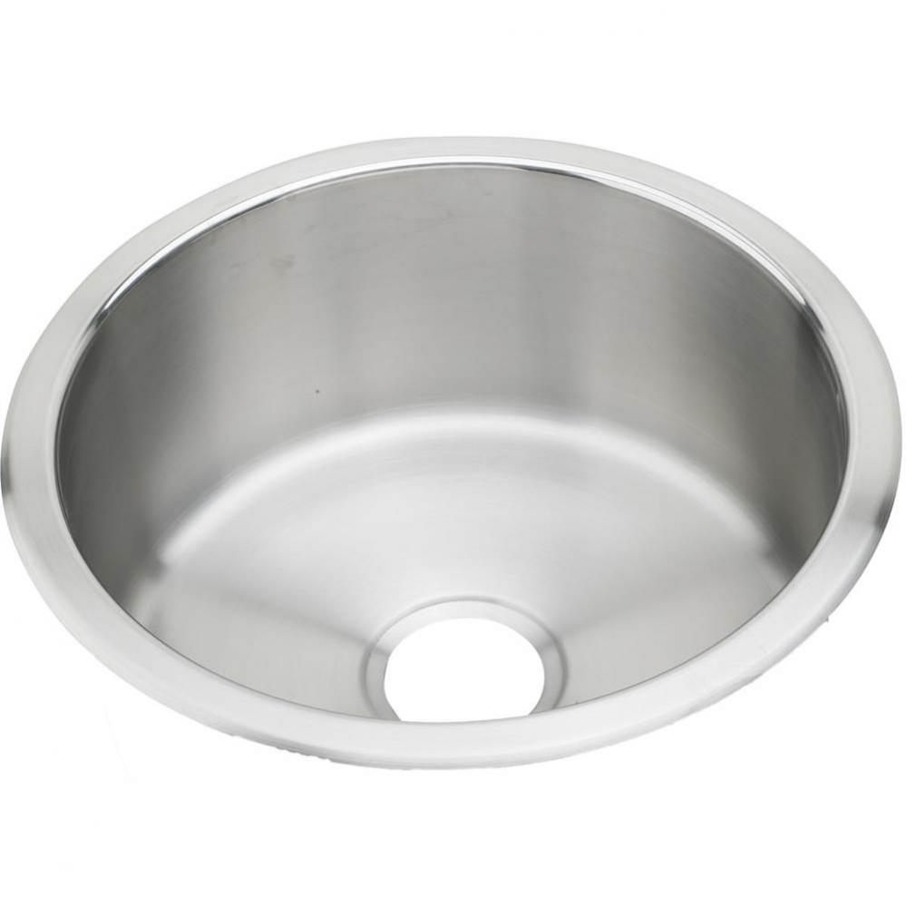 Asana Stainless Steel 14-3/8'' x 14-3/8'' x 6'', Single Bowl Drop-in