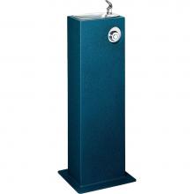 Elkay 7604715217 - Halsey Taylor Outdoor Endura Pedestal Fountain, Non-Filtered Non-Refrigerated Freeze Resistant