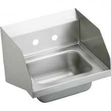 Elkay CHS1716LRS2 - Stainless Steel 16-3/4'' x 15-1/2'' x 13'', Single Bowl Wall Hung Ha