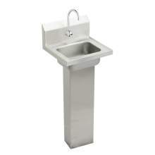 Elkay CHSP1716SACC - Stainless Steel Hand Wash Commercial Sink, Pedestal Mount