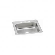 Elkay CR25221 - Celebrity Stainless Steel 25'' x 22'' x 7'', 1-Hole Single Bowl Drop