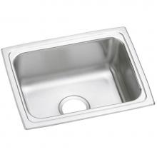 Elkay DLFR251912 - Lustertone Classic Stainless Steel 25'' x 19-1/2'' x 12-1/8'', Singl