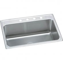Elkay DLR312210MR2 - Lustertone Classic Stainless Steel 31'' x 22'' x 10-1/8'', MR2-Hole