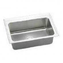 Elkay DLRS332212X - 18 Gauge Stainless Steel 33'' x 22'' x 11.625'' Single Bowl Drop-in