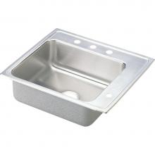 Elkay DRKADQ252250R4 - Lustertone Classic Stainless Steel 25'' x 22'' x 5'', Single Bowl Dr