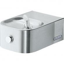 Elkay EDFP214C - Soft Sides Single Fountain Non-Filtered Non-Refrigerated, Stainless