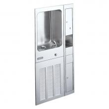 Elkay EFRCM12CDK - Cooler Wall Mount Fully Recessed Non-Filtered Refrigerated 12 GPH, Stainless