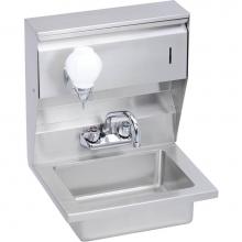 Elkay EHS-18-STDX - Stainless Steel 18'' x 14-1/2'' x 23'' 18 Gauge Hand Sink with Soap