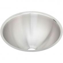 Elkay ELUH12 - Asana Stainless Steel 14-3/8'' x 14-3/8'' x 6'', Single Bowl Undermo