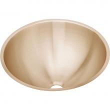 Elkay ELUH16LV-CU - CuVerro Antimicrobial Copper 18-3/8'' x 18-3/8'' x 8'', Single Bowl