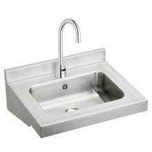 Elkay ELVWO2219SACC - Stainless Steel 22'' x 19'' x 5-1/2'' Wall Hung Lavatory Sink Kit w/