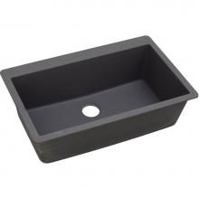 Elkay ELXR13322CH0 - Quartz Luxe 33'' x 20-7/8'' x 9-7/16'' Single Bowl Drop-in Sink Char