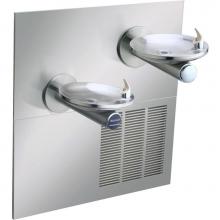 Elkay ENOB28RAK - SwirlFlo Fountain Bi-Level Reverse ADA Hands-Free, Non-Filtered Refrigerated Stainless