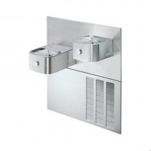 Elkay ERFPM28RAK - Soft Sides Fountain Bi-Level Reverse ADA Non-Filtered Refrigerated, Stainless