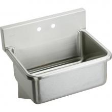 Elkay EWS25202 - Stainless Steel 25'' x 19.5'' x 10-1/2'', Wall Hung Single Bowl Hand