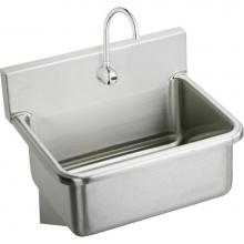 Elkay EWS2520SACTMC - Stainless Steel 25'' x 19.5'' x 10-1/2'', Wall Hung Single Bowl Hand