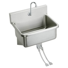 Elkay EWS3120FC - Stainless Steel 31'' x 19.5'' x 10-1/2'' Wall Hung Single Bowl Hand