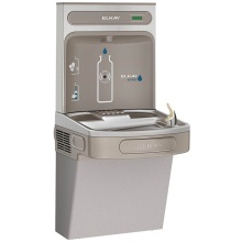 Elkay EZSDWSLK - ezH2O Bottle Filling Station with Single ADA Cooler Non-Filtered Non-Refrigerated Light Gray