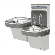 Elkay EZSTLDDWSSK - ezH2O Bottle Filling Station and Versatile Bi-Level ADA Cooler, Non-Filtered Non-Refrigerated Stai