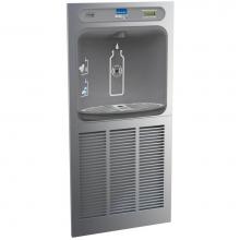 Elkay EZWSGRN8PK - ezH2O In-Wall Bottle Filling Station, High Efficiency Non-Filtered Refrigerated Stainless