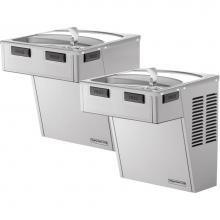 Elkay HAC8BLSS-WF - Halsey Taylor Wall Mount Bi-Level ADA Cooler, Filtered 8 GPH Stainless