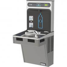 Elkay HTHB-HACG8PV-NF - Halsey Taylor HydroBoost Bottle Filling Station, & Single ADA Cooler, High Efficiency Non-Filt