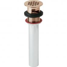 Elkay LK174-CU - 1-1/2'' Drain Fitting CuVerro Antimicrobial Copper with Perforated Grid and Tailpiece