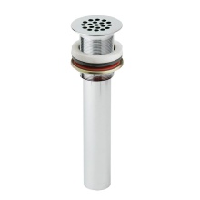 Elkay LK174LO - 1-1/2'' Drain Fitting Chrome Plated Brass with Perforated Grid and Tailpiece