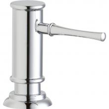 Elkay LK330CR - 2-1/8'' x 5-1/16'' x 3-1/2'' Soap / Lotion Dispenser, Chrome (CR)